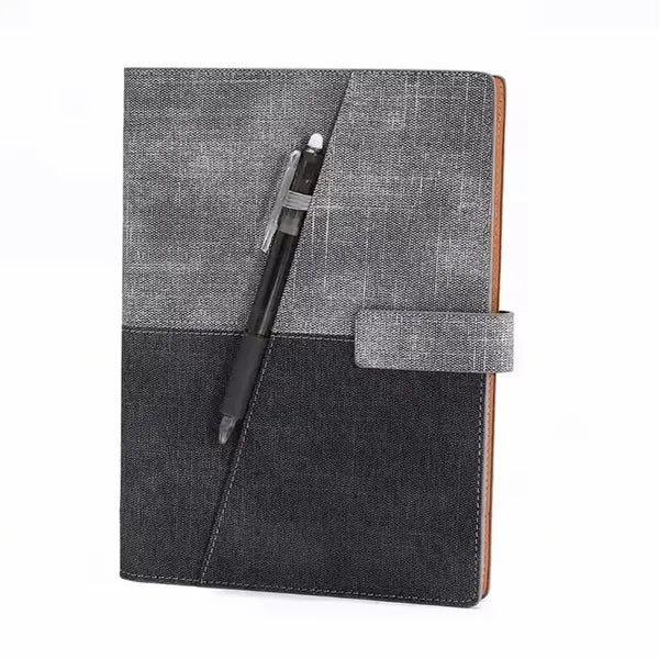 A5 PU Leather Erasable Repeat Writing Refillable Notebook