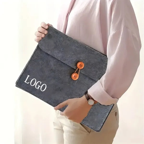Portable Felt Document File