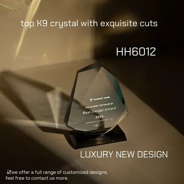NEW Color Changing Crystal Trophy Award BULK