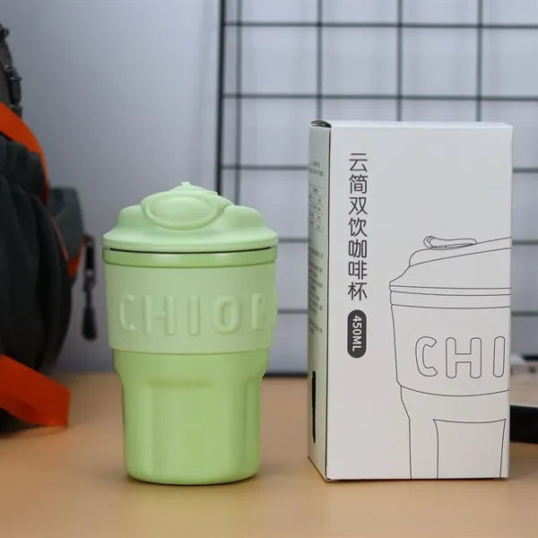 450ml Insulated Stainless Steel Coffee Mug
