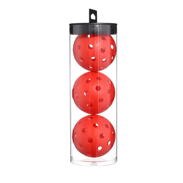Pickleballs Balls In A Bucket 3 Pack