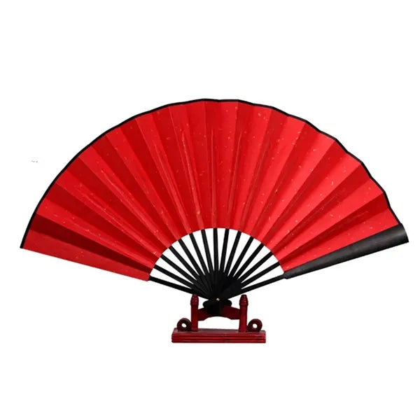 10 inch DIY Handheld Folding Full Color Paper Fan