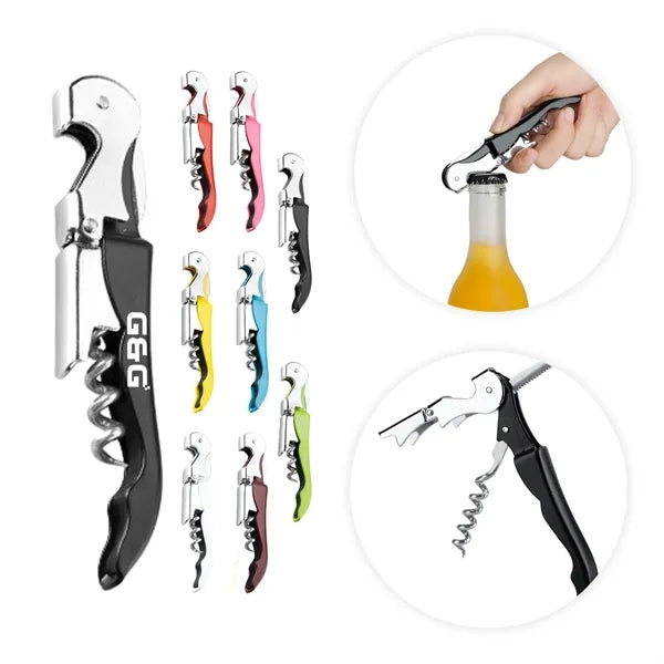 Classic Stainless Steel Corkscrew Wine Bottle Opener