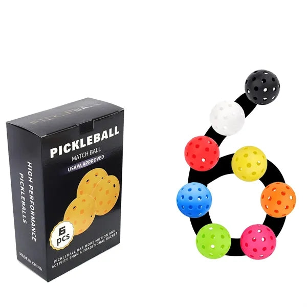 40 - Hole Pickleball Balls - 6