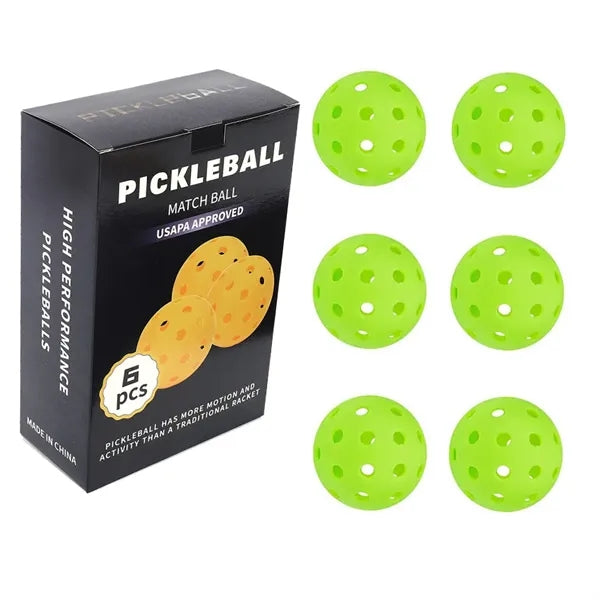 40 - Hole Pickleball Balls - 6