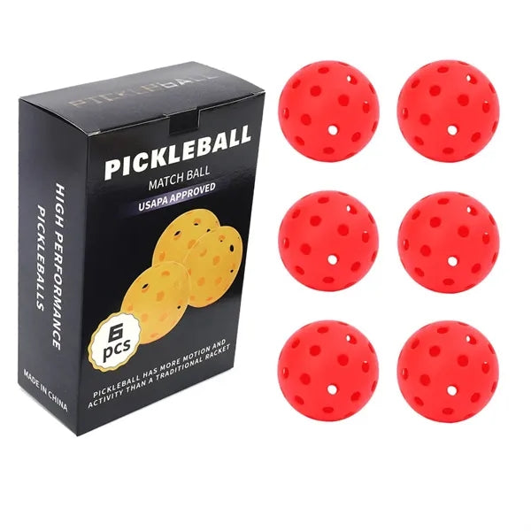 40 - Hole Pickleball Balls - 6