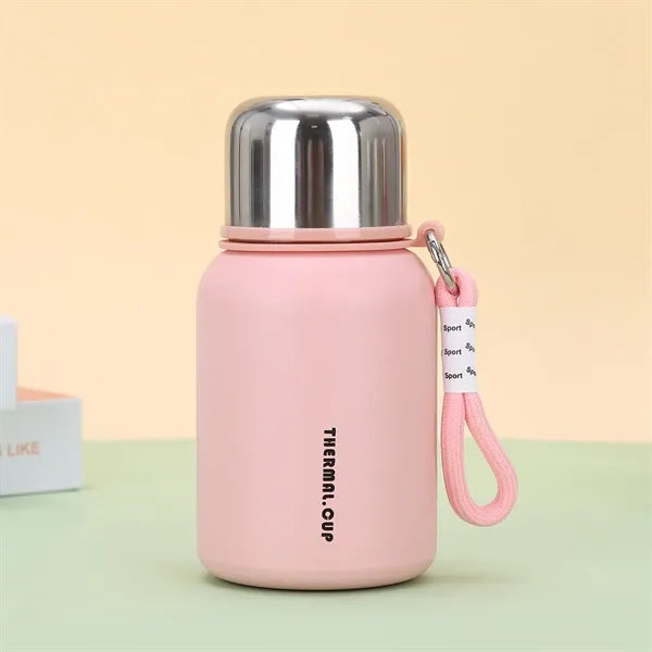 450ml Insulated Vacuum Flasks with Lid and Rope