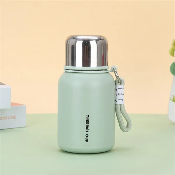 450ml Insulated Vacuum Flasks with Lid and Rope