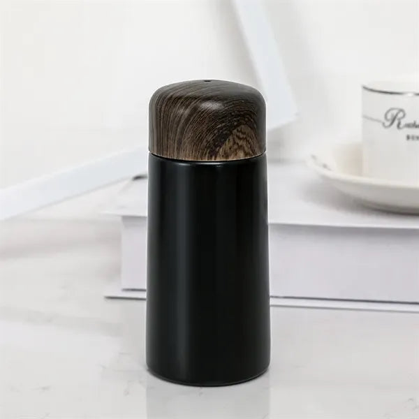 Mini 150ml Stainless Steel Water Bottle with Bamboo Lid