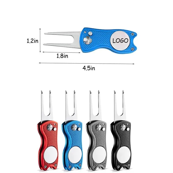 Collapsible Metal Golf Tool