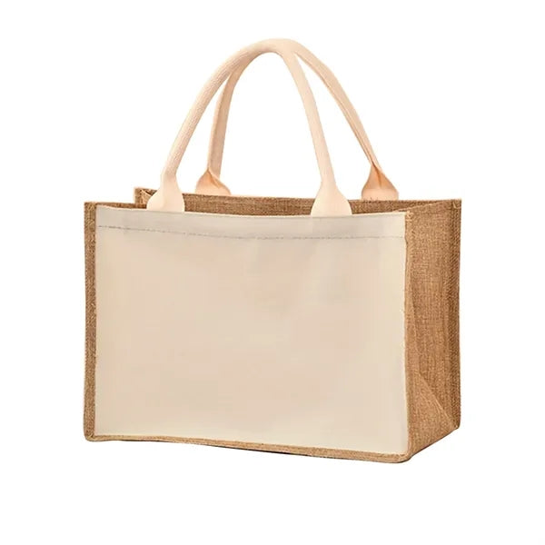 Canvas Jute Tote Wedding Supplies Valentines Birthday Gifts