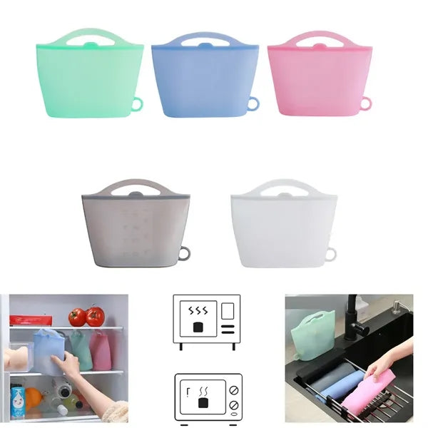 Silicone Vertical Self Sealing Cooler Bag