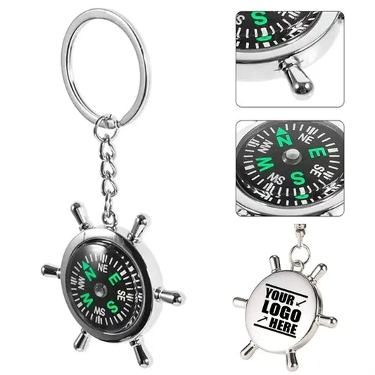 Small Compass Key Chain