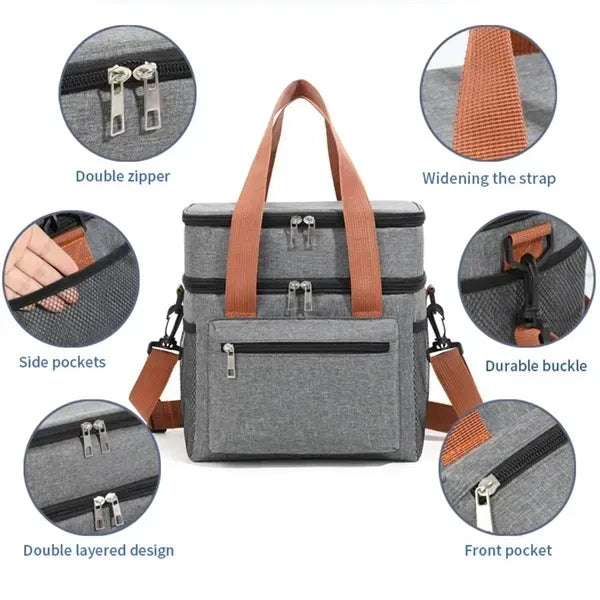 Insulated Tote Cooler Bag