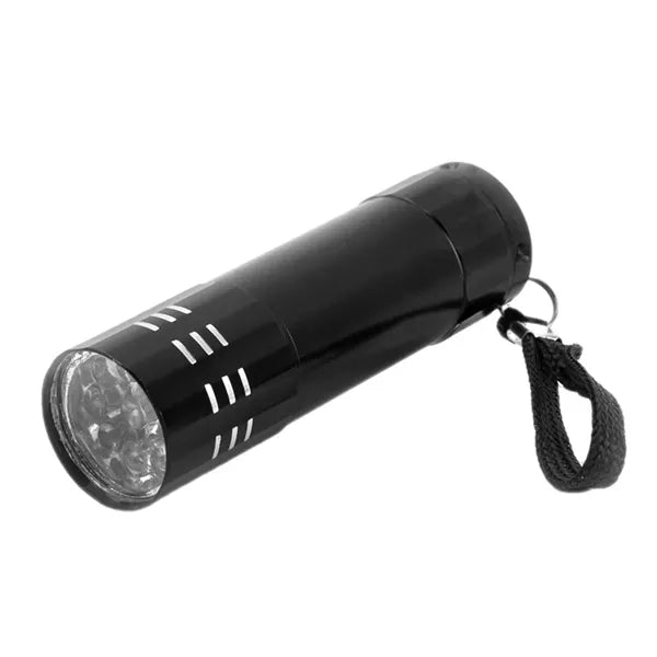 Aluminum Flashlight with Stra