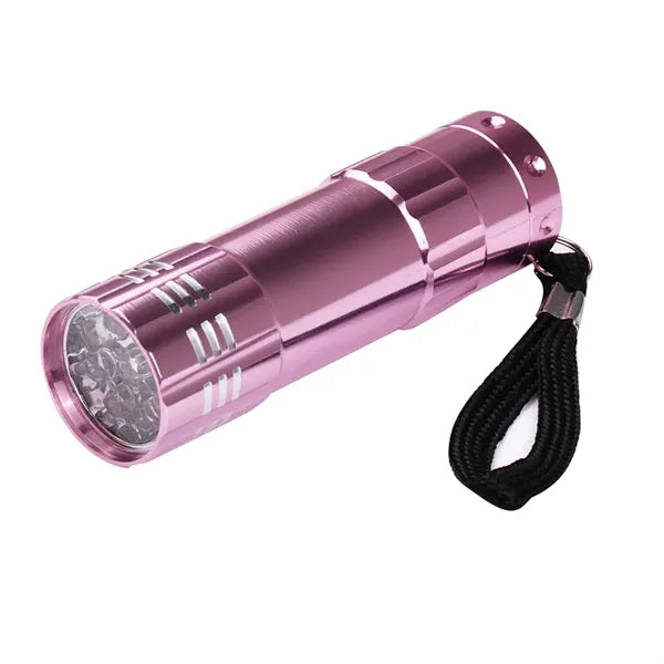 Aluminum Flashlight with Stra
