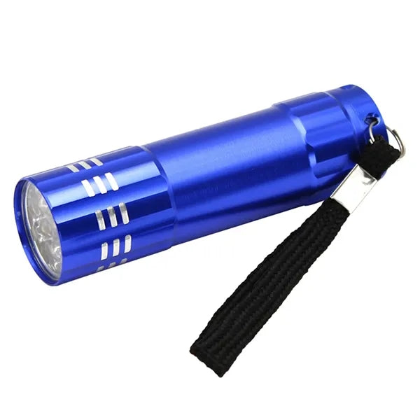 Aluminum Flashlight with Stra