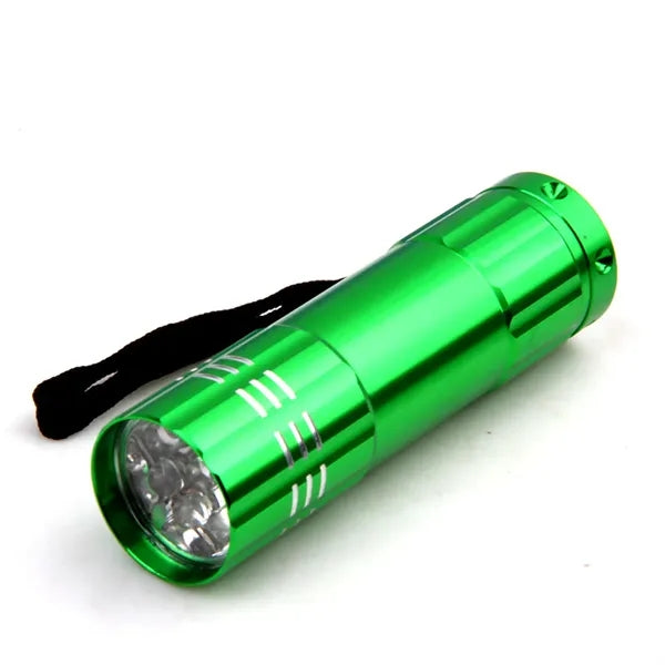 Aluminum Flashlight with Stra
