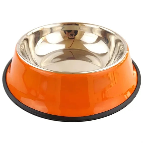 Stainless Steel Chart Layer Pet Bowl