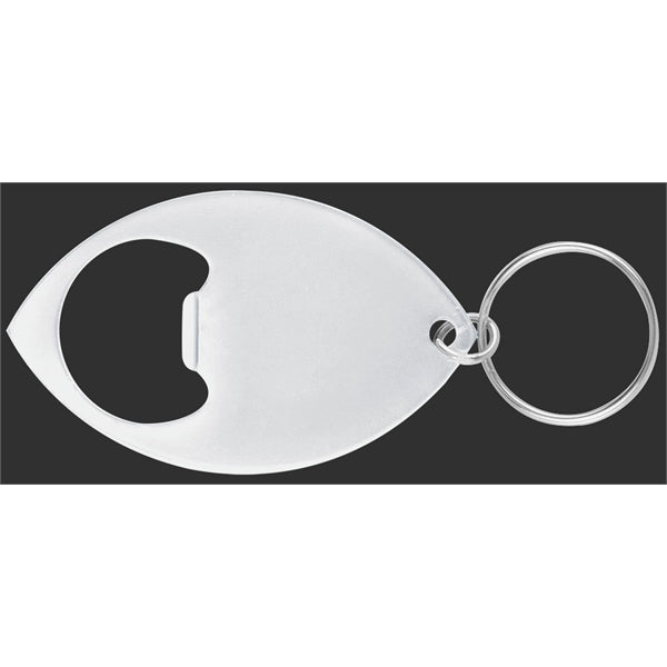 Football Shaped Bottle Opener With Key Ring