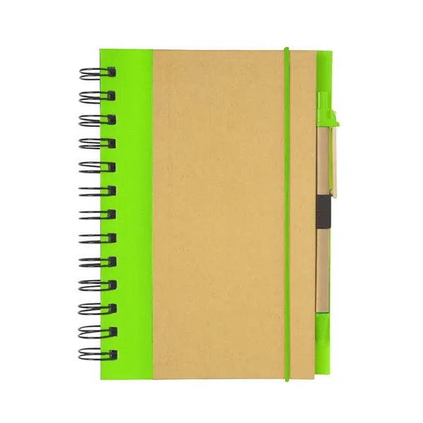 Jornikolor Eco-Inspired Hardcover Notebook & Pen