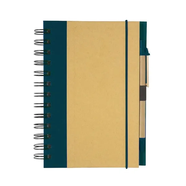 Jornikolor Eco-Inspired Hardcover Notebook & Pen