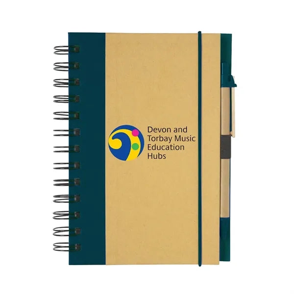 Jornikolor Eco-Inspired Hardcover Notebook & Pen