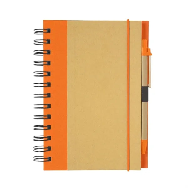 Jornikolor Eco-Inspired Hardcover Notebook & Pen