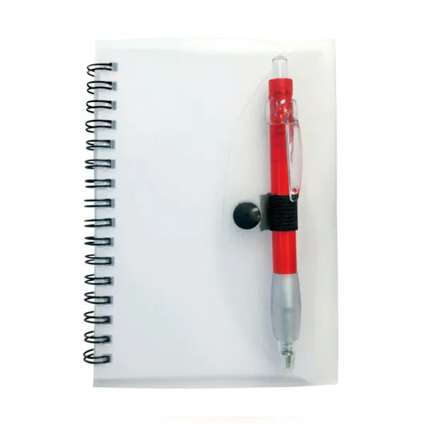 Spiral Notebook w/Cardinal Pen