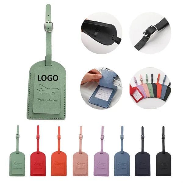 Travel PU Leather Luggage Tag
