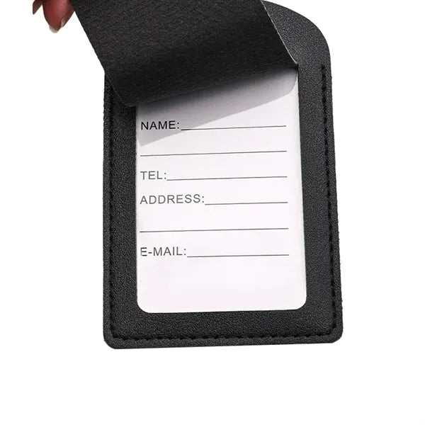 Travel PU Leather Luggage Tag