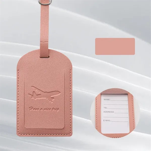 Travel PU Leather Luggage Tag