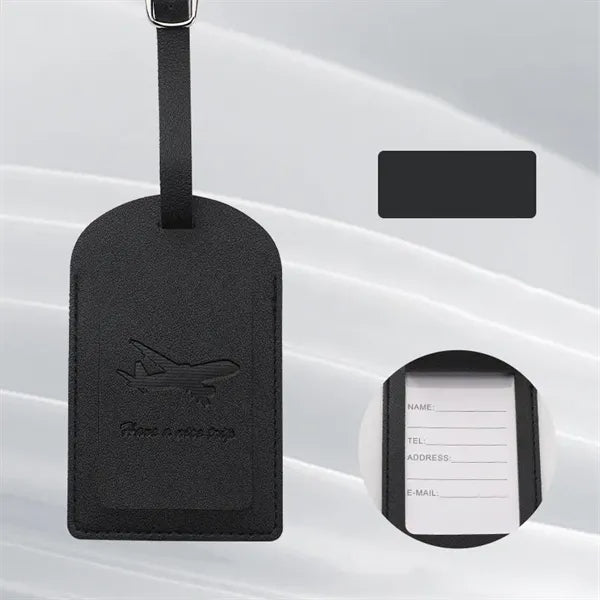 Travel PU Leather Luggage Tag
