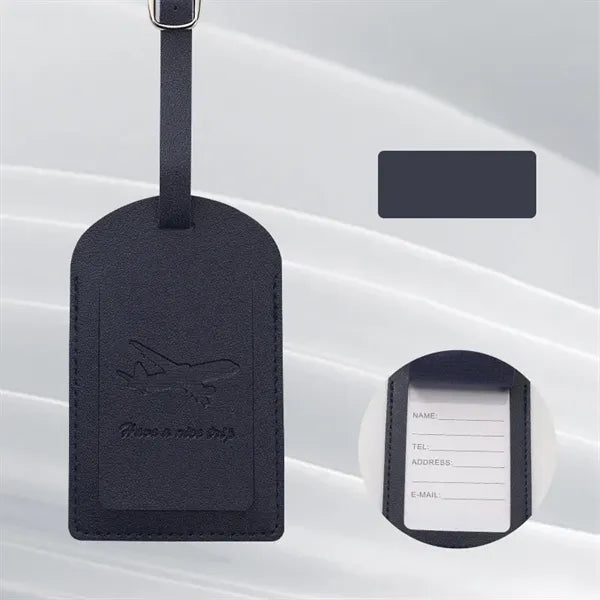 Travel PU Leather Luggage Tag