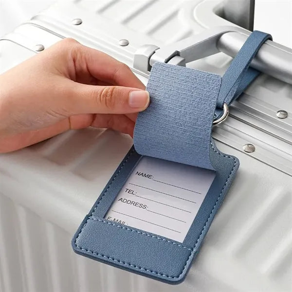 Travel PU Leather Luggage Tag