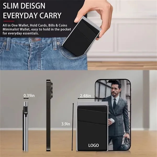 RFID Blocking Credit Card Holder Wallet