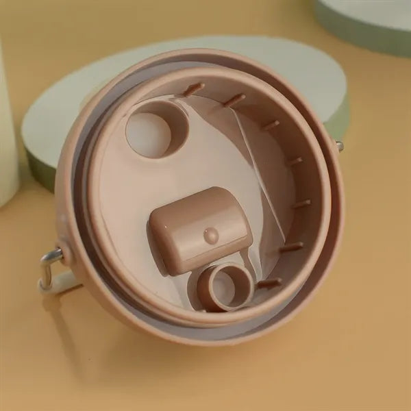 500ml Stainless Steel Coffee Mug With Handle Lid