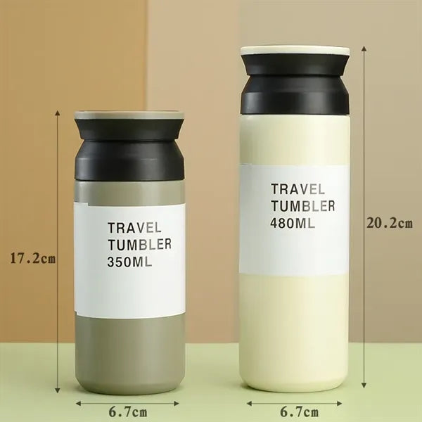 500ml Insulated Stainless Steel Mug With Temperature display
