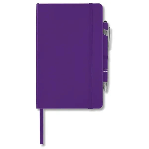 Soft Touch Journal with Pen Set-full Color