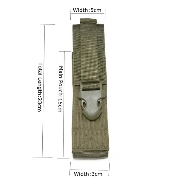 Tactical Flashlight Pouch Holster