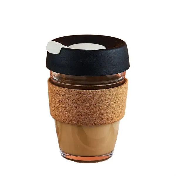 12Oz Natural Cork Band Coffee Cup
