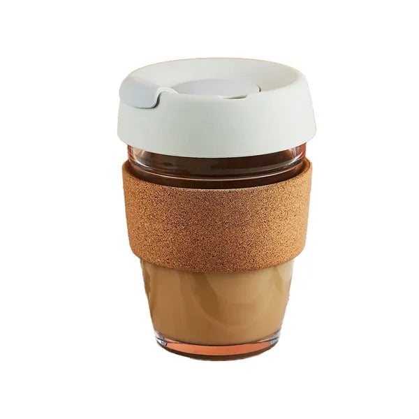 12Oz Natural Cork Band Coffee Cup