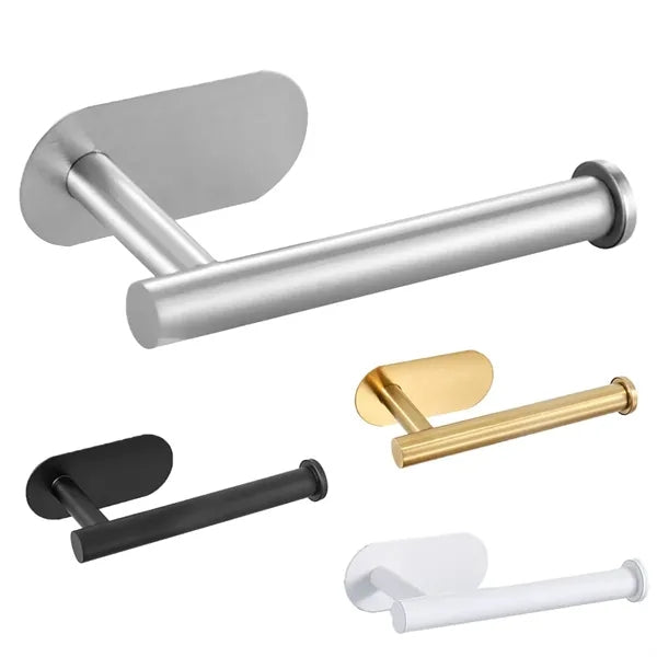 No Punching Stainless Steel Wall Mount Tissue Towel
