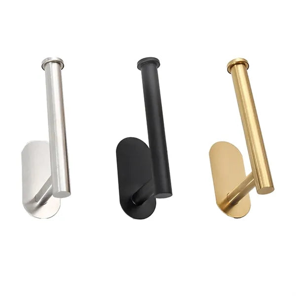 No Punching Stainless Steel Wall Mount Tissue Towel