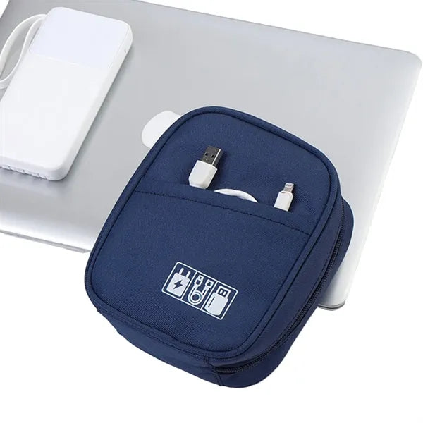 Travel Portable Data Cord Accessories Storage Bag