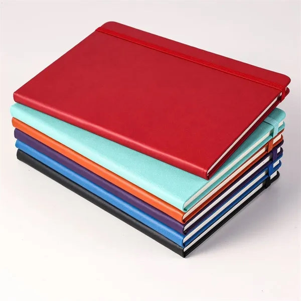 Pu Imitation Leather Office Notebook
