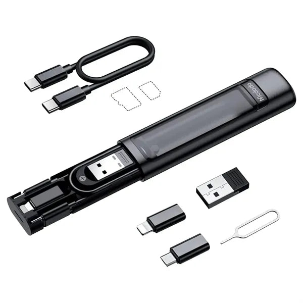 Multi-Functional Fast-Charging Data Cable Organizer