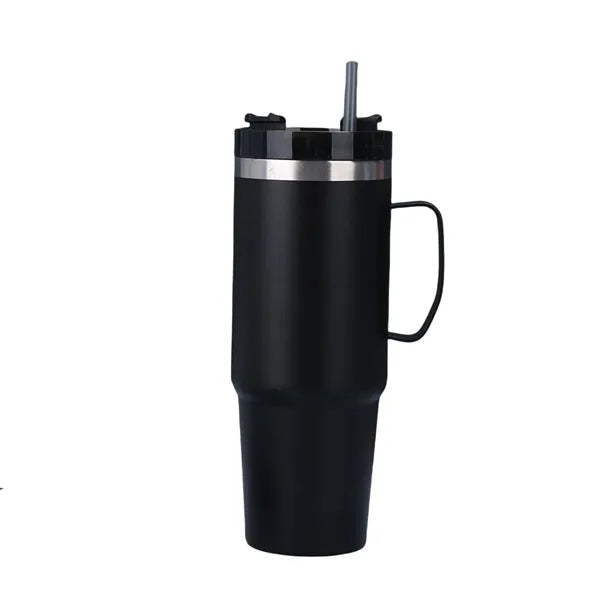 30oz Stainless Steel Handle Straw Cup