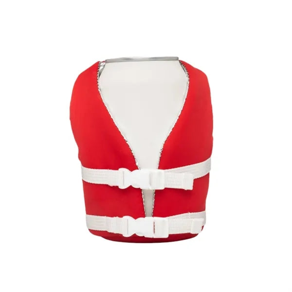 Cotton Mini Life Vest Jacket Can Cooler