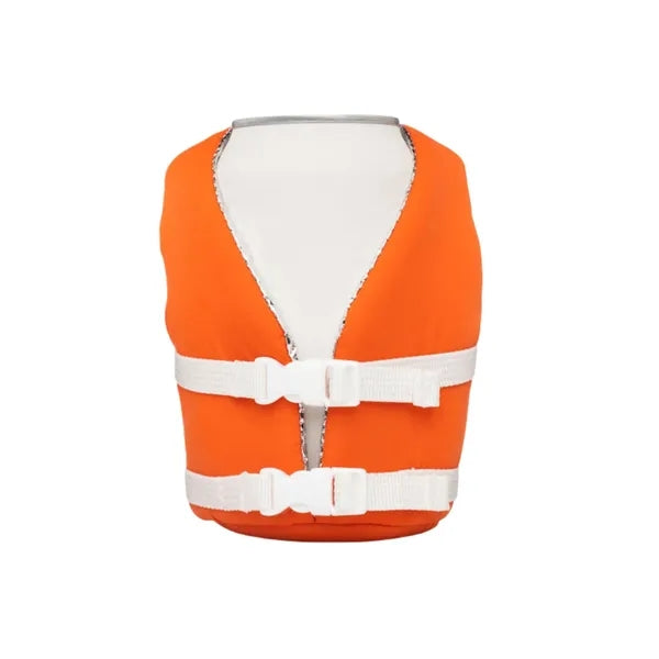 Cotton Mini Life Vest Jacket Can Cooler